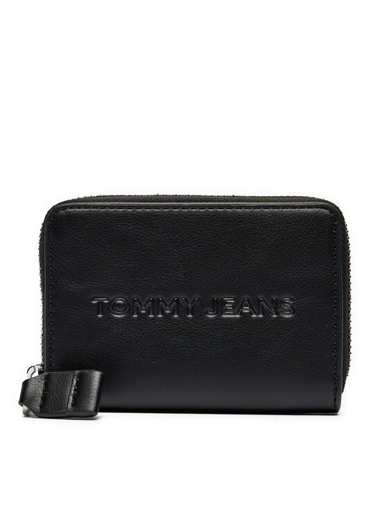 Tommy Jeans Portfel Tjw Ess Must Small Za AW0AW16387 Czarny