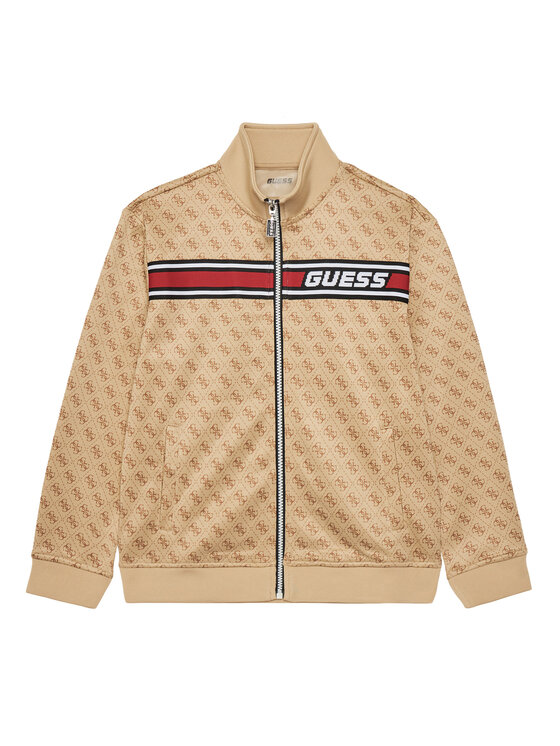 Guess Bluza L4YQ24 FL04Q Beżowy Regular Fit