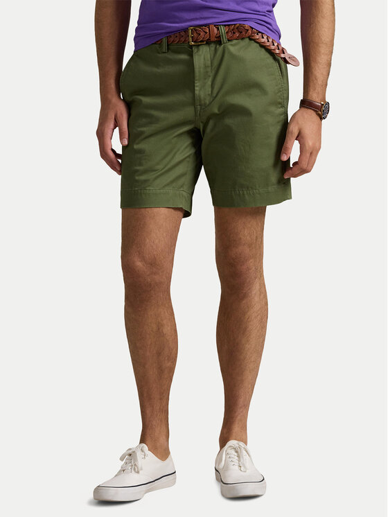 Polo Ralph Lauren Szorty materiałowe 710799213001 Zielony Regular Fit