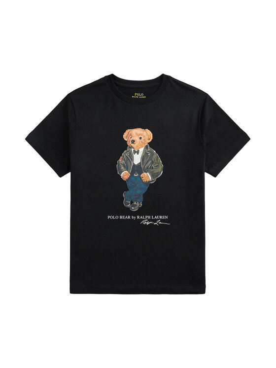Polo Ralph Lauren T-Shirt 323B29156001 Czarny Regular Fit