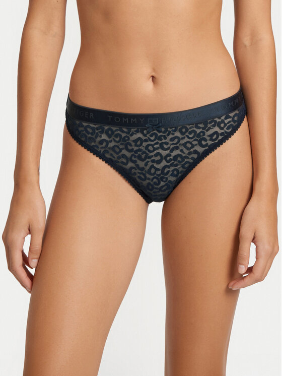 Tommy Hilfiger Figi klasyczne UW0UW06655 Granatowy