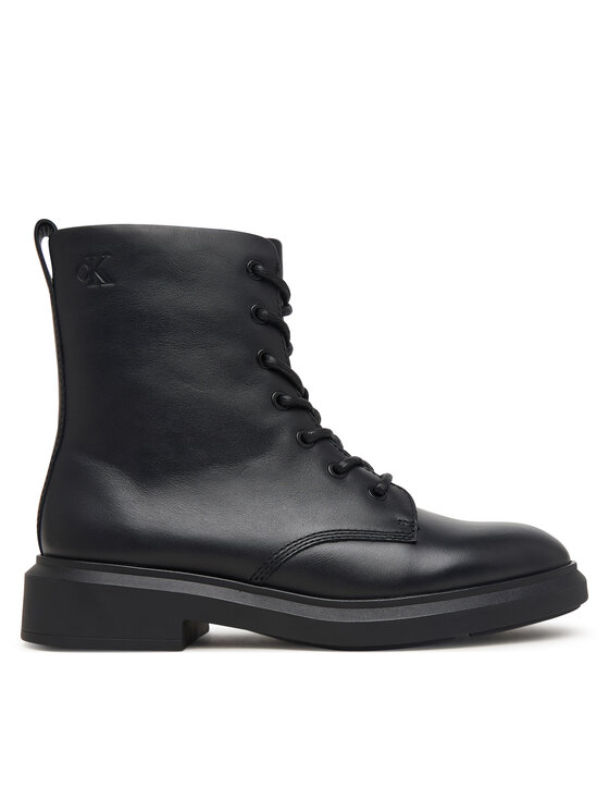 Calvin Klein Trzewiki Sporty Boot Lace Up Lth HW0HW03188 Czarny