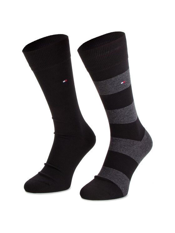 Tommy Hilfiger Skarpety długie 342021001 Czarny