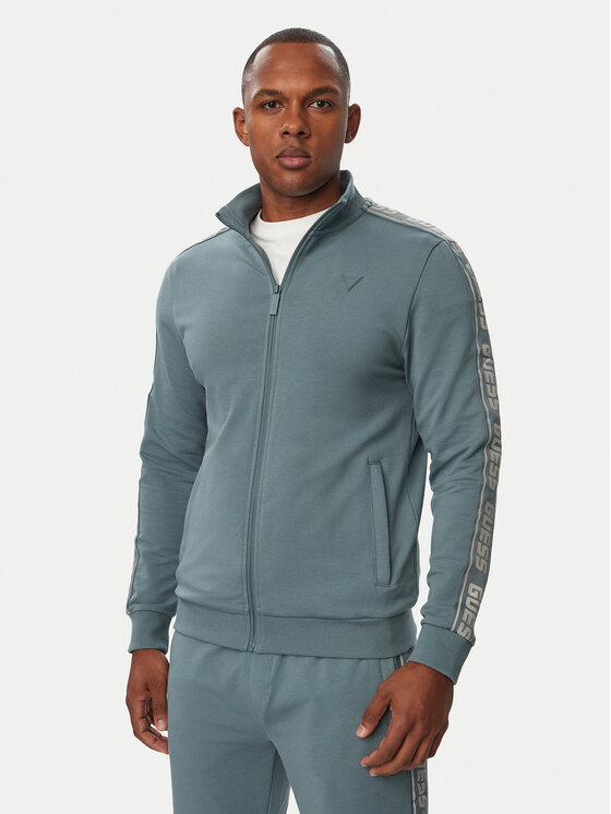 Guess Bluza Z2YQ12 K6ZS1 Niebieski Regular Fit