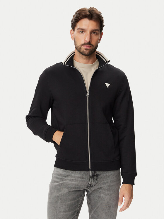 Guess Bluza M6BQ52 K6169 Czarny Slim Fit