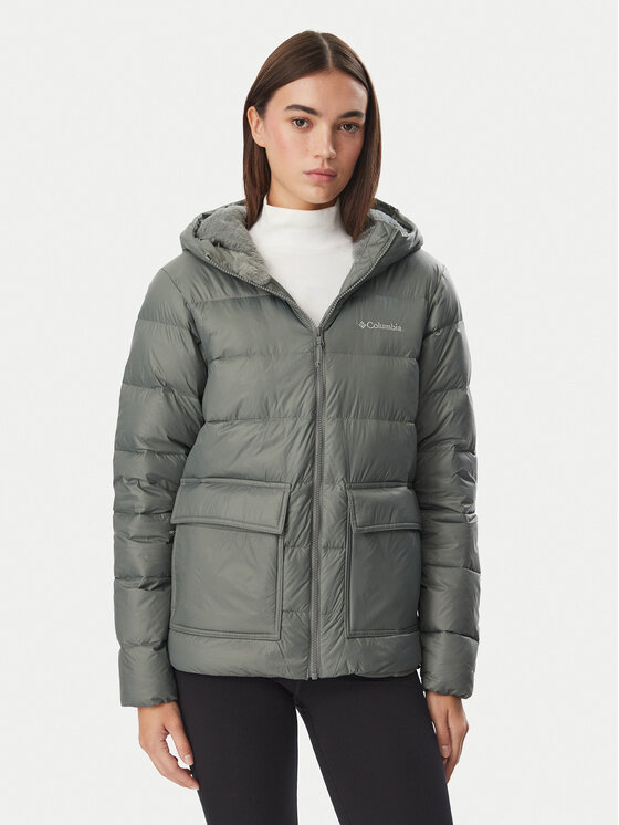 Columbia Kurtka puchowa Harmony Falls™ 2085372 Zielony Regular Fit