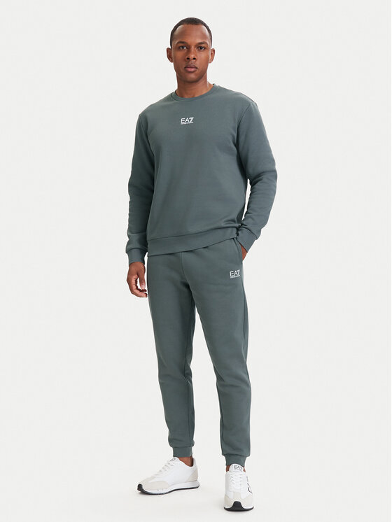 EA7 Emporio Armani Dres 8NPV66 PJVTZ U8085 Szary Regular Fit