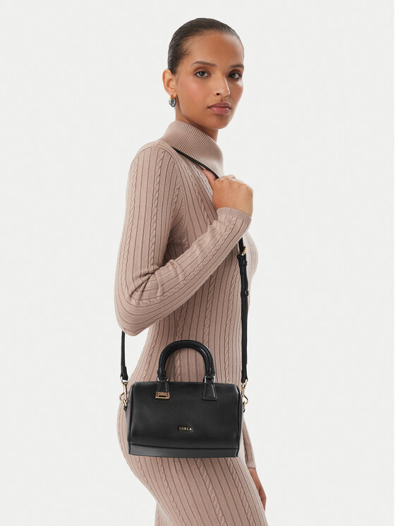 Furla Torebka A Olivia Mini Boston WE00933 A.0023 O6000 Czarny