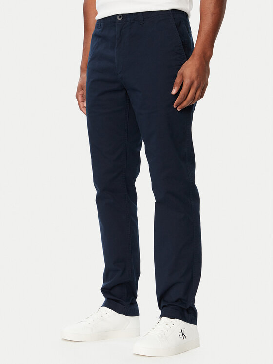 Calvin Klein Jeans Jeansy LV040EM716 Czarny Straight Fit