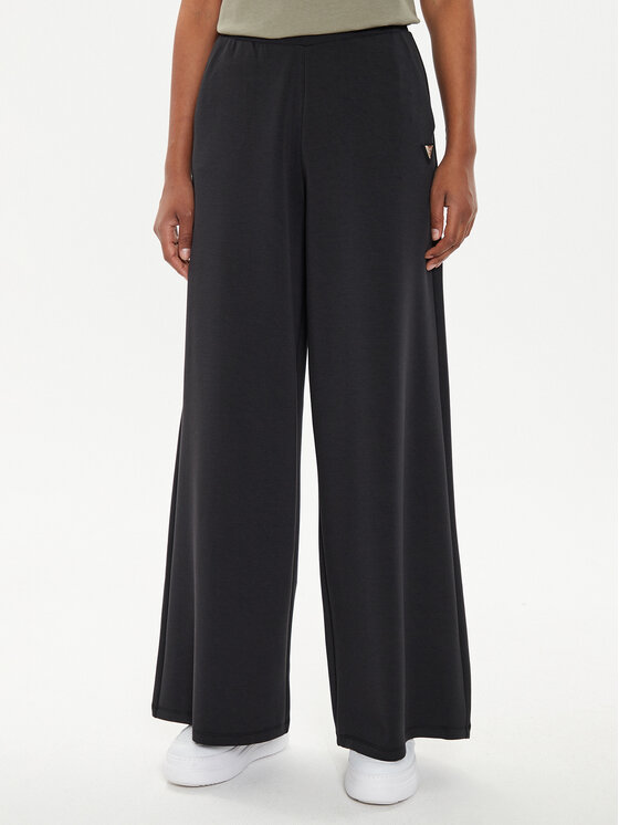 Guess Spodnie dresowe V4YB07 KCAY2 Czarny Relaxed Fit
