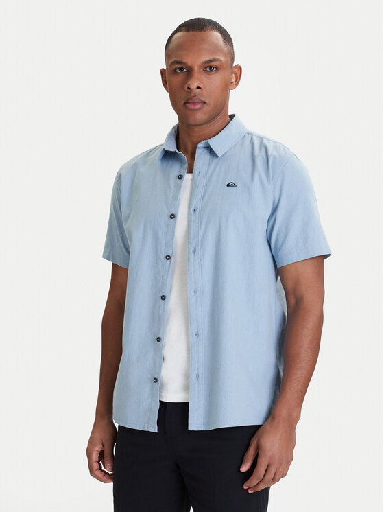 Quiksilver Koszula Mw Premium Stretch EQYWT04623 Błękitny Regular Fit