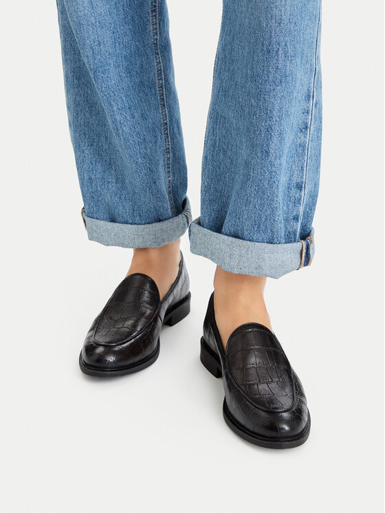 MEXX Loafersy EO-WI44-ANTLER-01 Brązowy ciemny