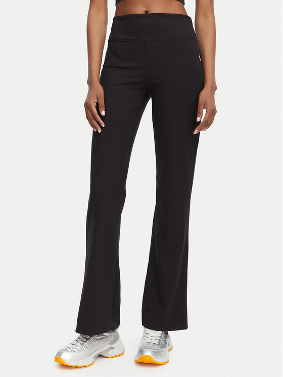Calvin Klein Performance Legginsy LVGWS6L644 Czarny Flared Leg