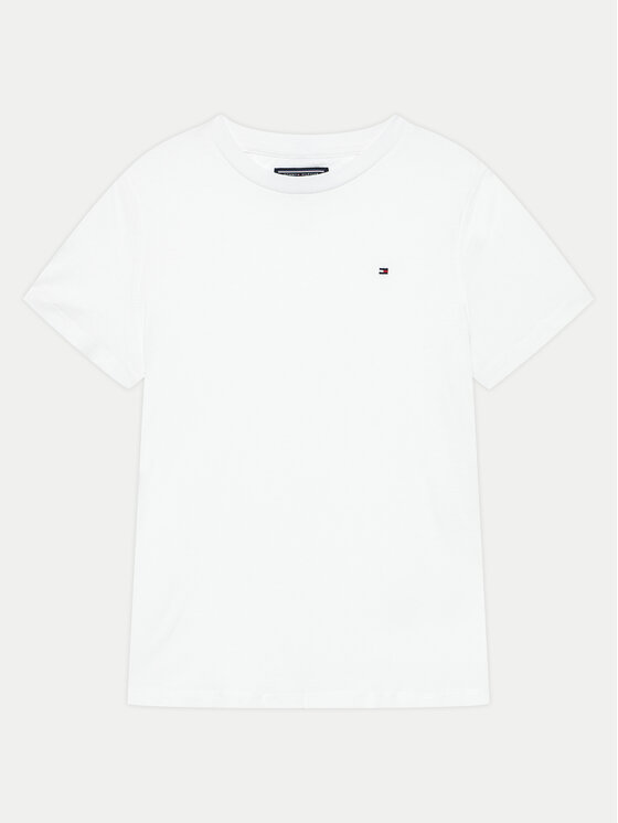 Tommy Hilfiger T-Shirt KB0KB04140 D Biały Regular Fit