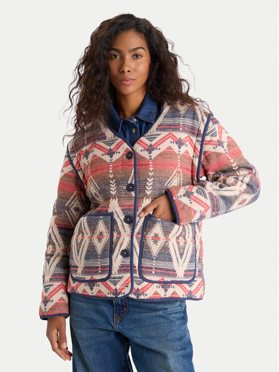 Mustang Kurtka koszulowa Roxbury 1016747 Kolorowy Relaxed Fit
