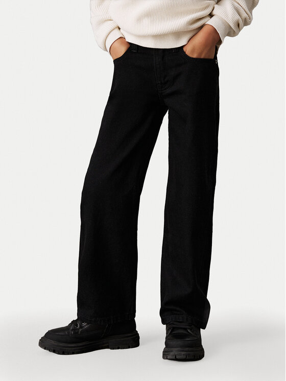 Calvin Klein Jeans Jeansy Skater IB0IB02185 M Czarny Regular Fit