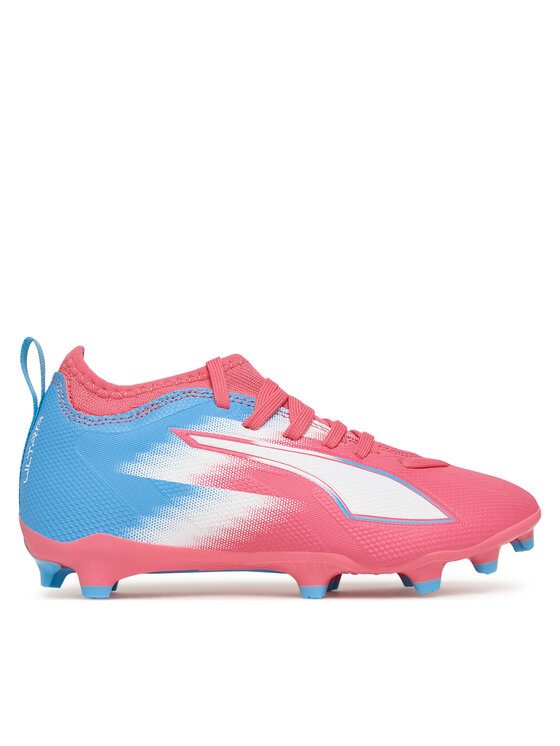 Puma Buty do piłki nożnej Ultra 6 Match Re-Charge Fg/Ag Jr 108767 01 Różowy