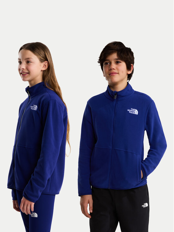 The North Face Polar Glacier NF0A8F8ANLV1 Niebieski Regular Fit