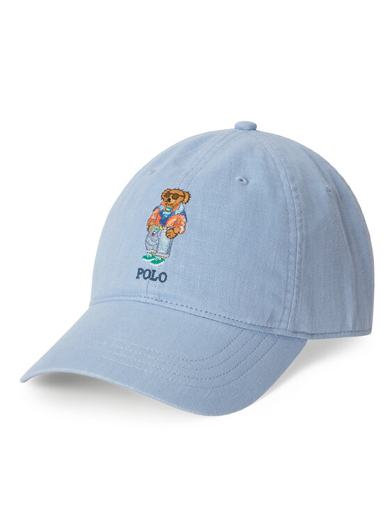Polo Ralph Lauren Czapka z daszkiem 710B14599001 Błękitny