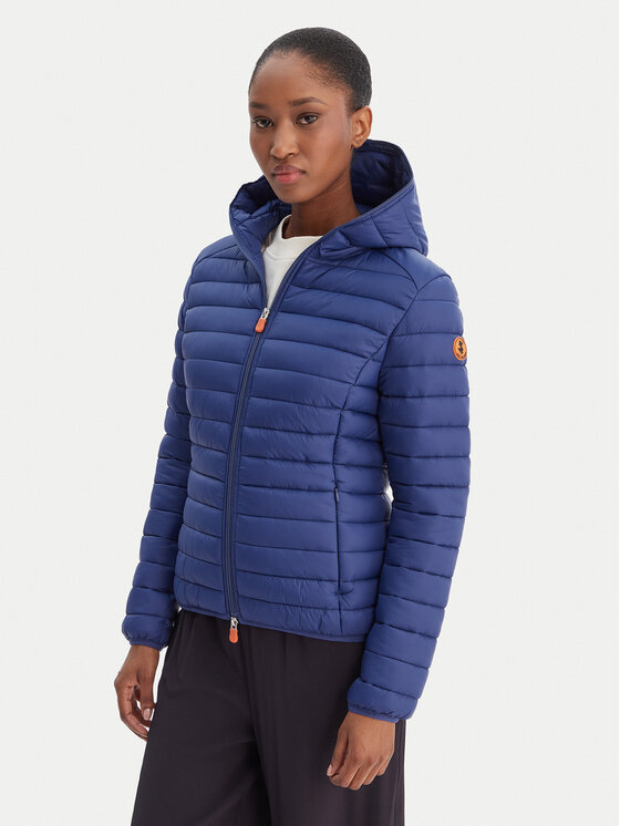 Save The Duck Kurtka przejściowa D33620W GIGA01 Granatowy Regular Fit