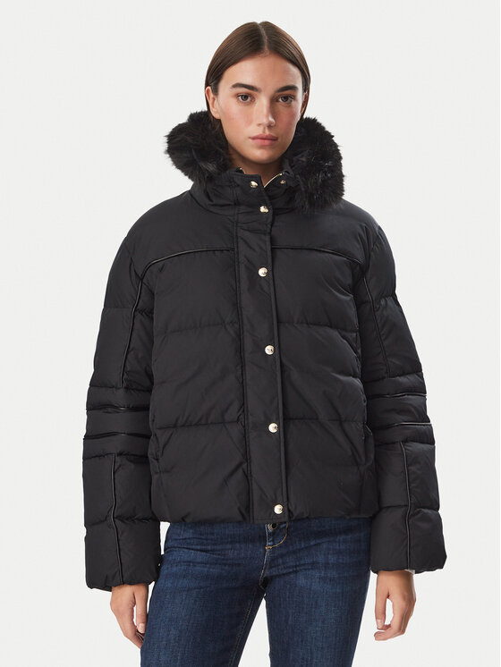 Liu Jo Kurtka puchowa TF6003 TS72A Czarny Regular Fit