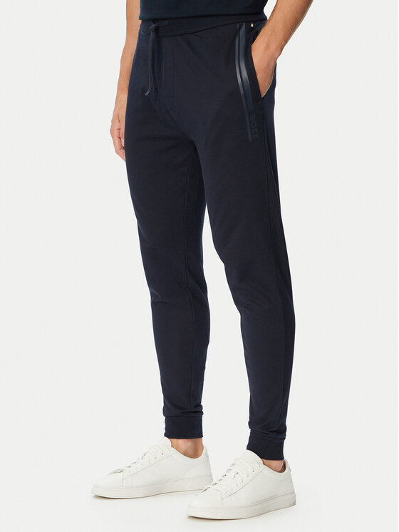 BOSS Spodnie dresowe Authentic Pants 50554784 Granatowy