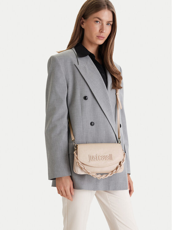 Just Cavalli Torebka 80RA4BC1 ZSD86 Kremowy