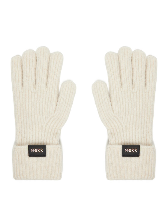 MEXX Rękawiczki CEO-MEXX-W6-001-AW26 Kremowy