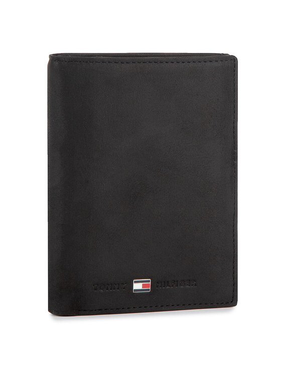 Tommy Hilfiger Portfel Johanson N/S Wallet W/Coin Pocket AM0AM00664 Czarny