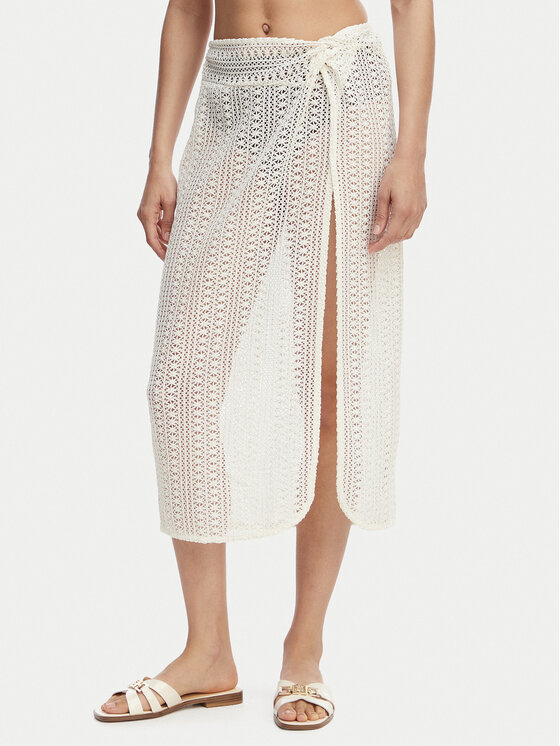 Ysabel Mora Spódnica midi 86284 Beżowy jasny Regular Fit