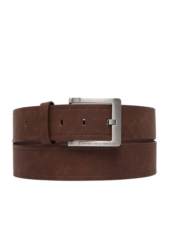 Beverly Hills Polo Club Pasek CEO-BHPC-M2-010-AW26 Brązowy