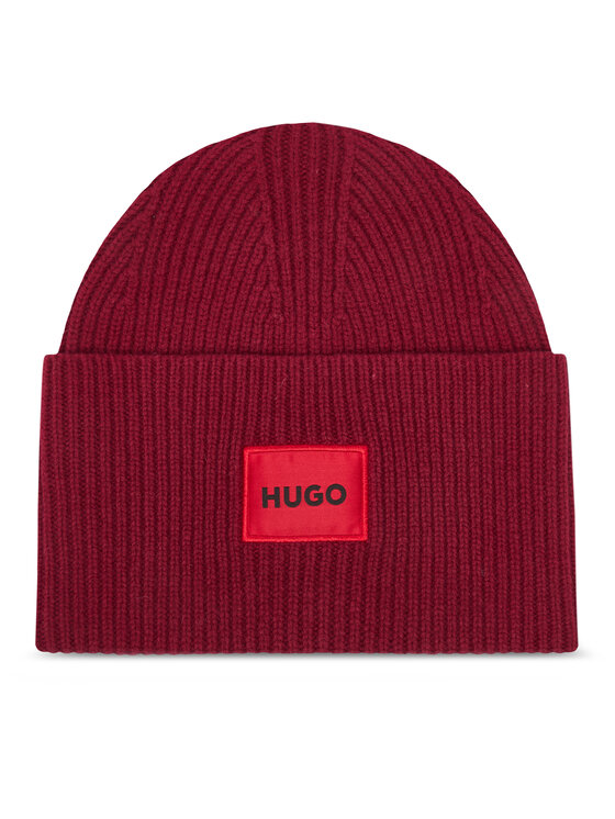 HUGO Czapka Saffa  50502579 Czerwony