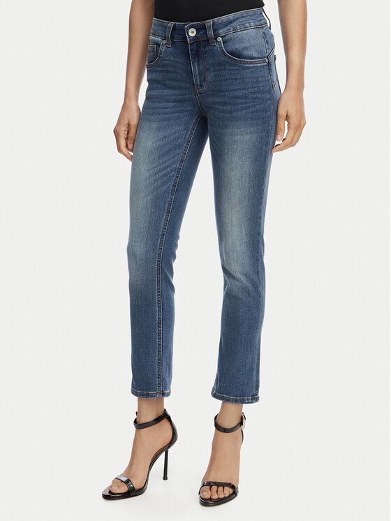 Liu Jo Jeansy UA6006 D0318 Granatowy Slim Fit