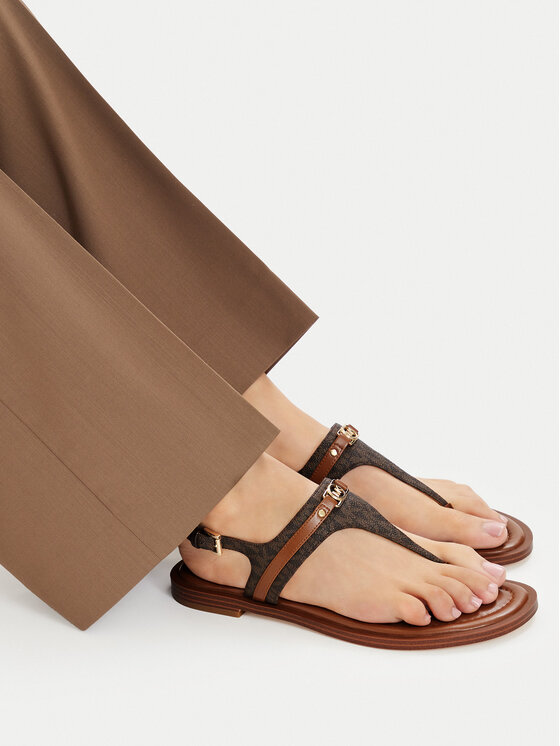 MICHAEL Michael Kors Sandały 40S6MAFS1B Brązowy