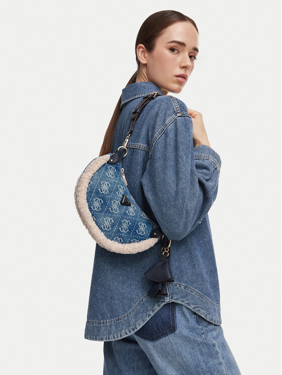 Guess Torebka Katie HWDL22 53180 Niebieski