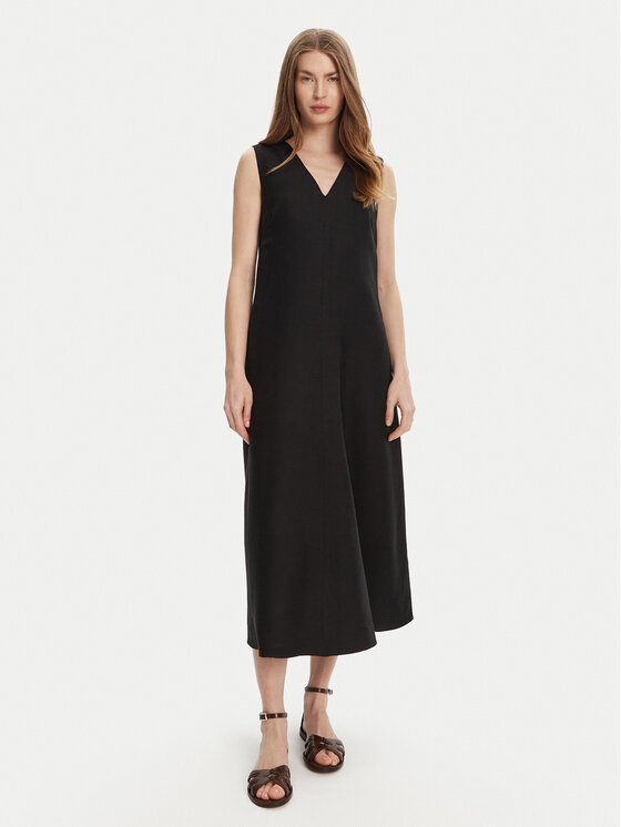 Weekend Max Mara Sukienka codzienna Egoista 2515221072 Czarny Regular Fit
