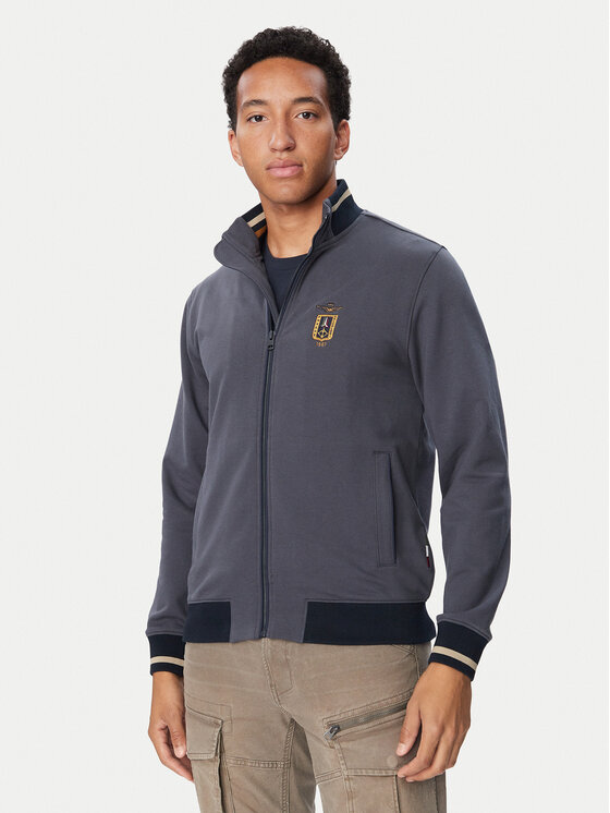 Aeronautica Militare Bluza 262FE2089UF00662 Niebieski Regular Fit