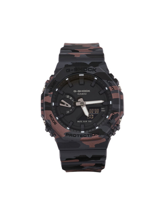G-Shock Zegarek GA-2100CM-8AER Czarny