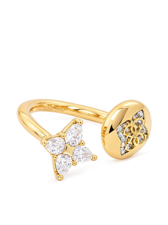 Guess Pierścionek JUBR06 473JW Złoty