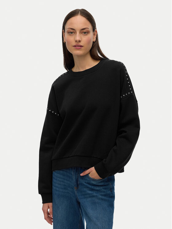 Vero Moda Bluza Lotte 10333544 Czarny Regular Fit