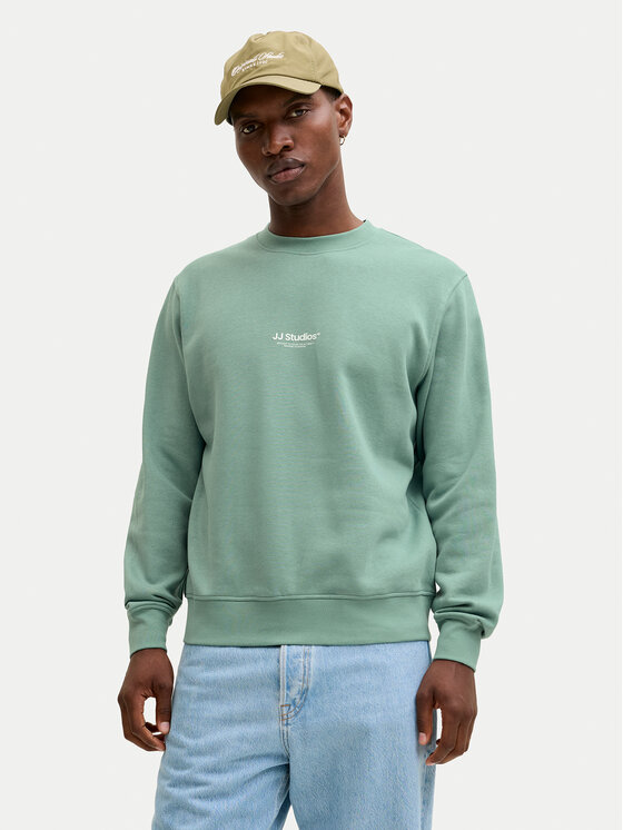 Jack & Jones Bluza Soho 12278791 Zielony Relaxed Fit