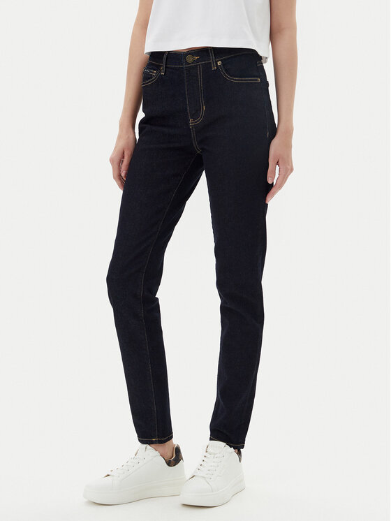 Guess Jeans Jeansy W4BA92 D5CB4 Granatowy Slim Fit