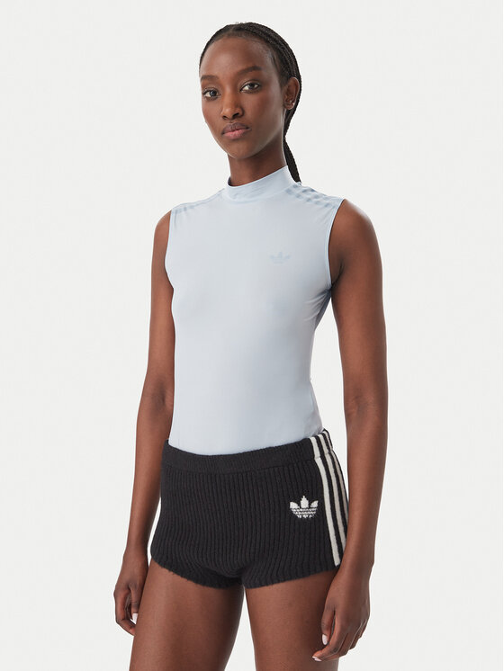 adidas Body Adidas x Jennie Sheer LD8919 Niebieski jasny Slim Fit