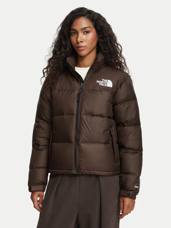 The North Face Kurtka puchowa 1996 Retro Nuptse NF0A3XEO Brązowy ciemny Regular Fit