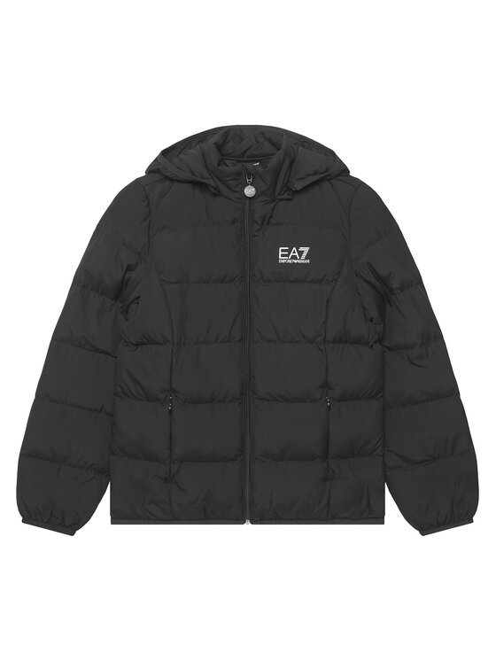EA7 Emporio Armani Kurtka zimowa 8NFB08 FNF8Z UC001 Czarny Regular Fit