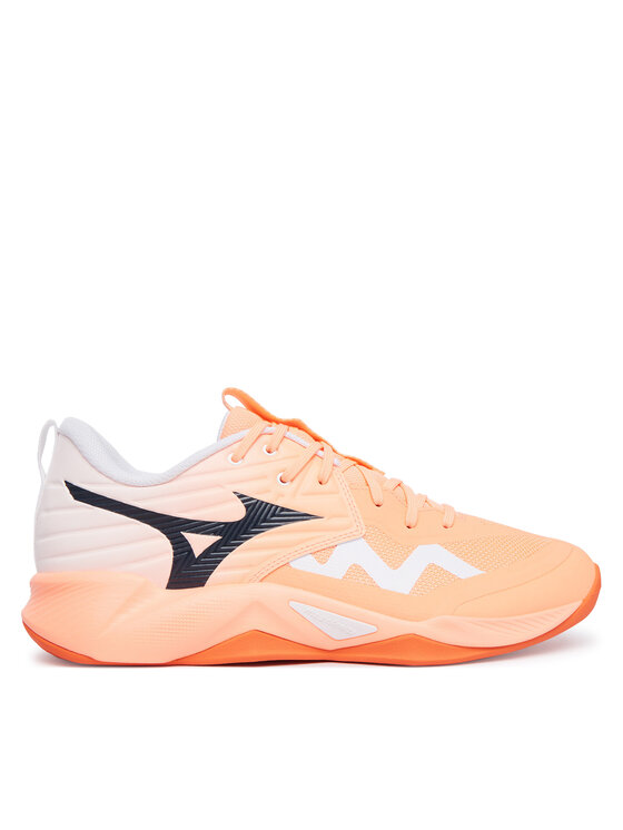 Mizuno Buty halowe Wave Momentum Pro V1GA2540 Koralowy