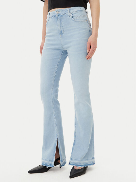 BOSS Jeansy Rosa 50539642 Niebieski jasny Bootcut Fit