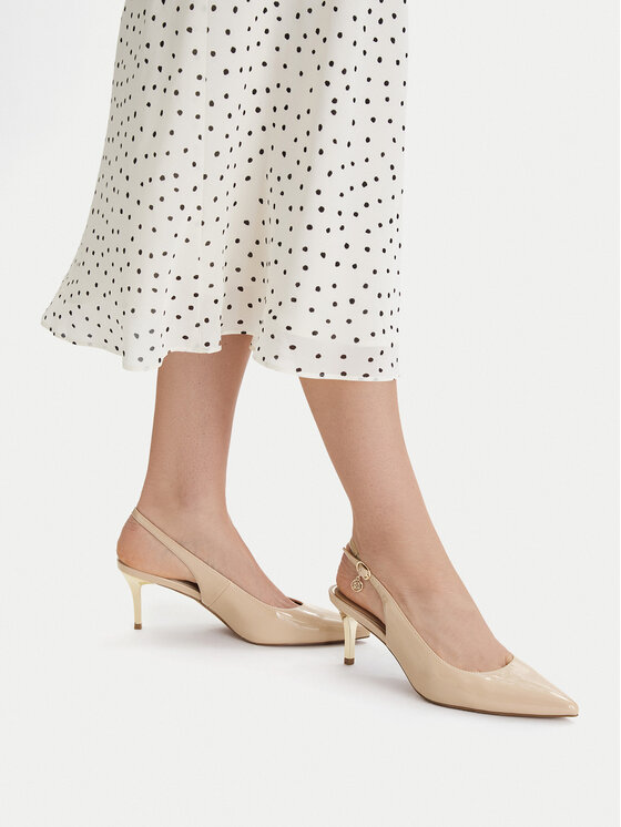 Nine West Czółenka CEO-LP655163A-9 Écru