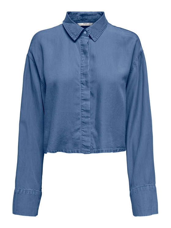 ONLY Koszula Charis 15337929 Niebieski Regular Fit
