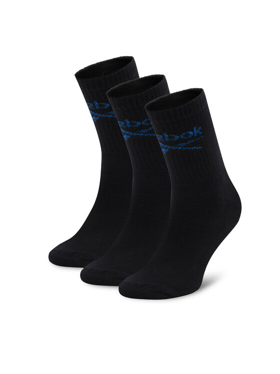 Reebok Skarpety długie R0258-SS24 (3-pack) Czarny